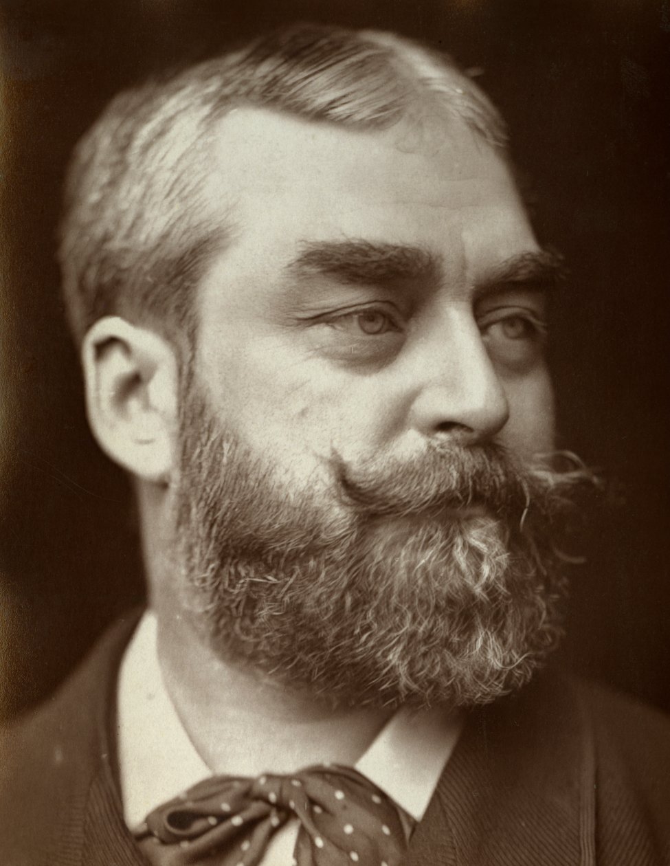 Francis Burnand, britischer Komödienautor und Dramatiker, 1883 von Unbekannt