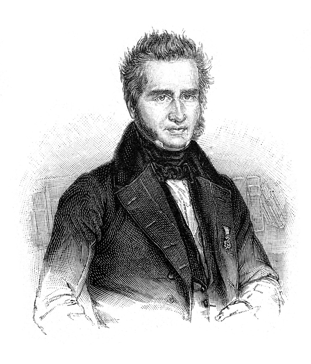Friedrich Christoph Dahlmann, deutscher Historiker und Politiker, 19. Jahrhundert, 1900 von Unbekannt
