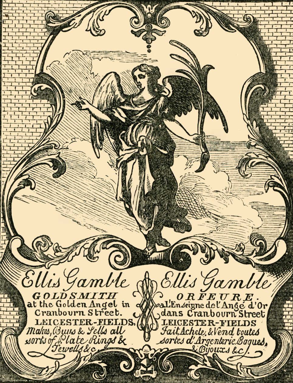 Gambles Shop-Bill, 1881 von Unbekannt: Kunstdruck kaufen