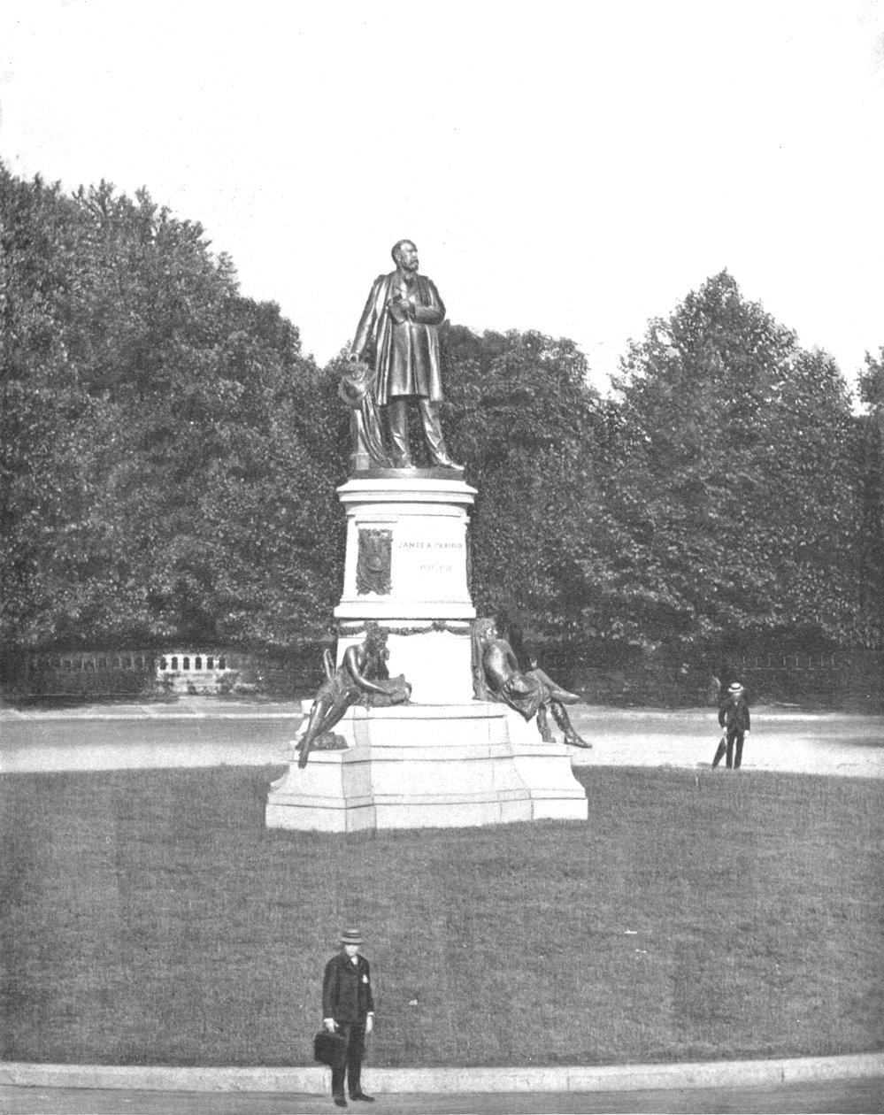 Garfield-Statue, Washington DC, USA, um 1900 von Unbekannt