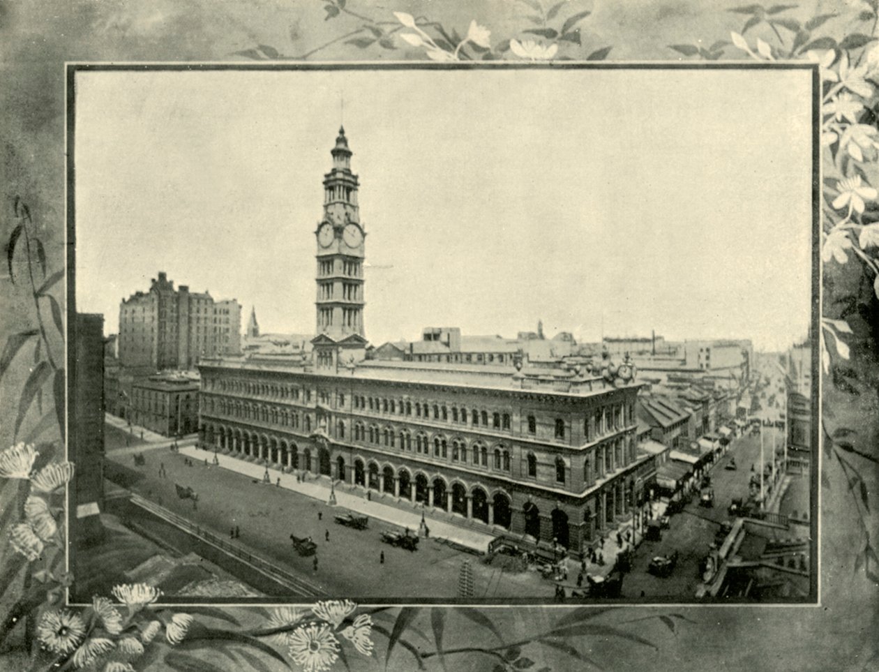 Hauptpostamt, Sydney, 1901 von Unbekannt