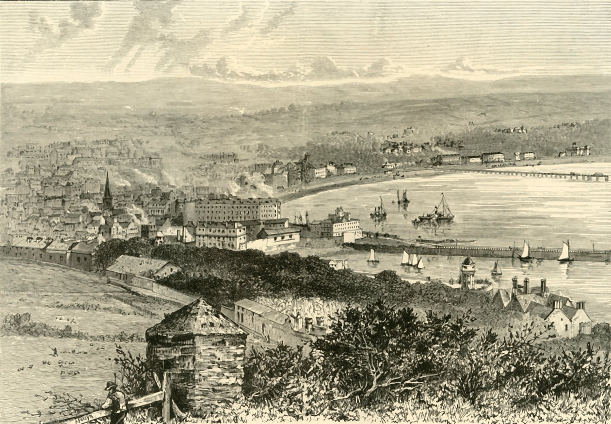 Gesamtansicht von Douglas, 1898 von Unbekannt