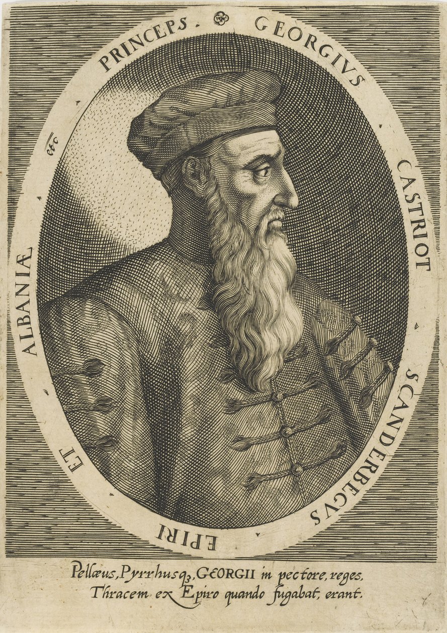 Georg Kastriota 1405-1468, bekannt als Skanderbeg, ca. 1620 von Unbekannt