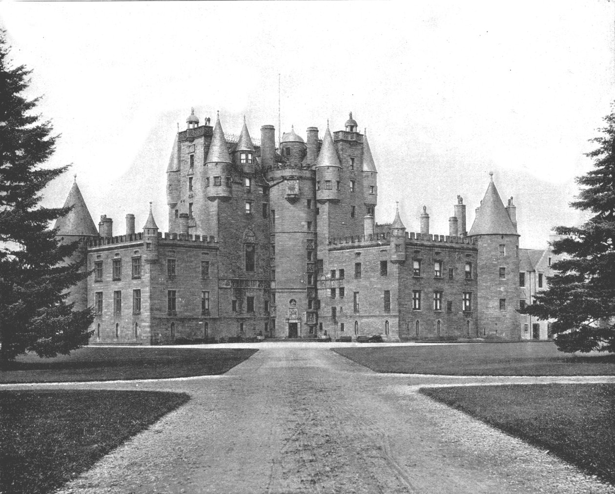 Glamis Castle, Forfar, Schottland, 1894 von Unbekannt