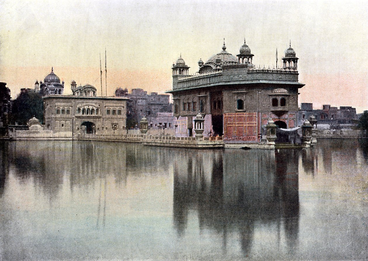 Goldener Tempel, Amritsar, Punjab, Indien, ca. 1890 von Unbekannt