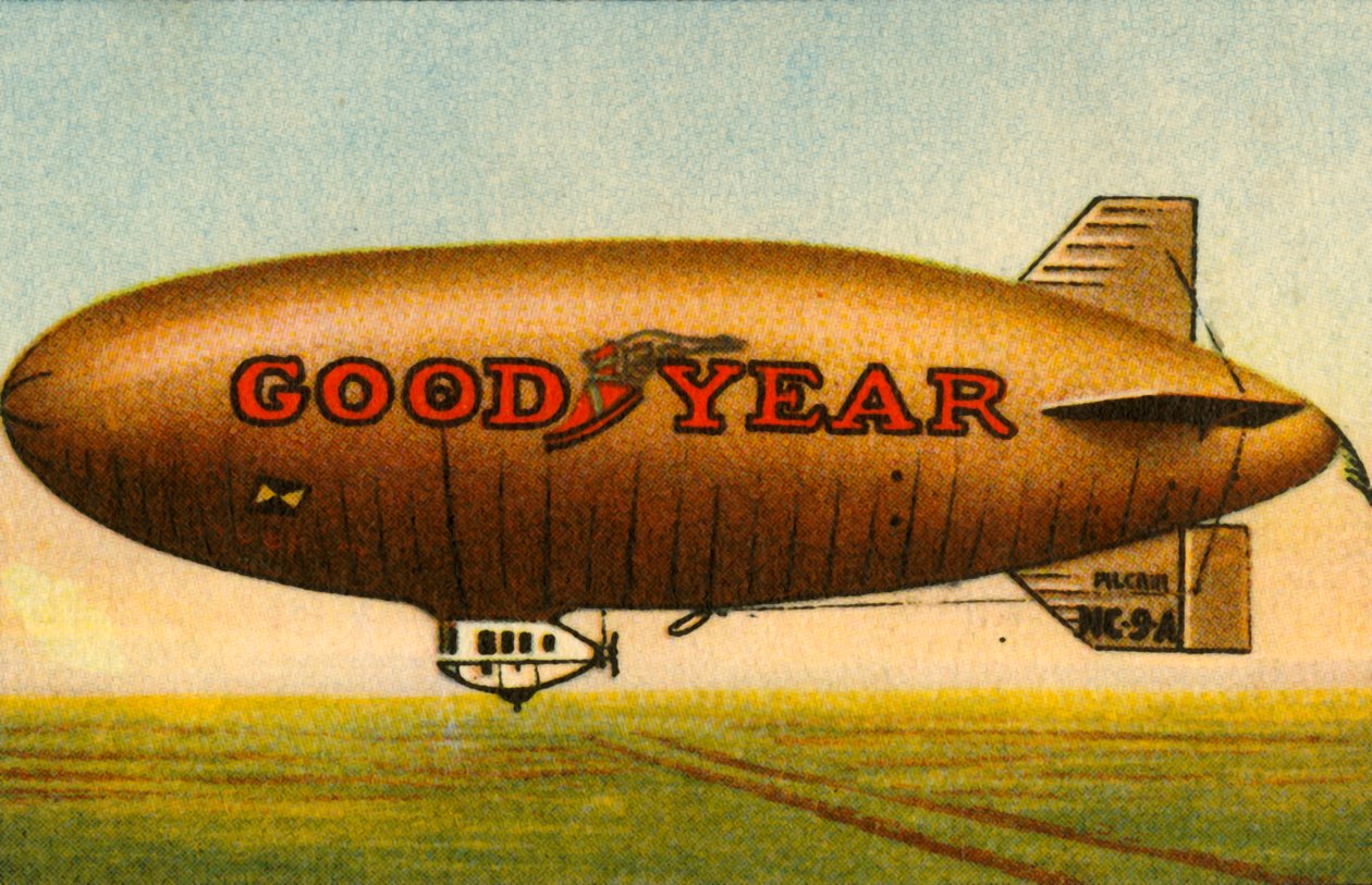 Goodyear Pilgrim Luftschiff, 1925, 1932 von Unbekannt