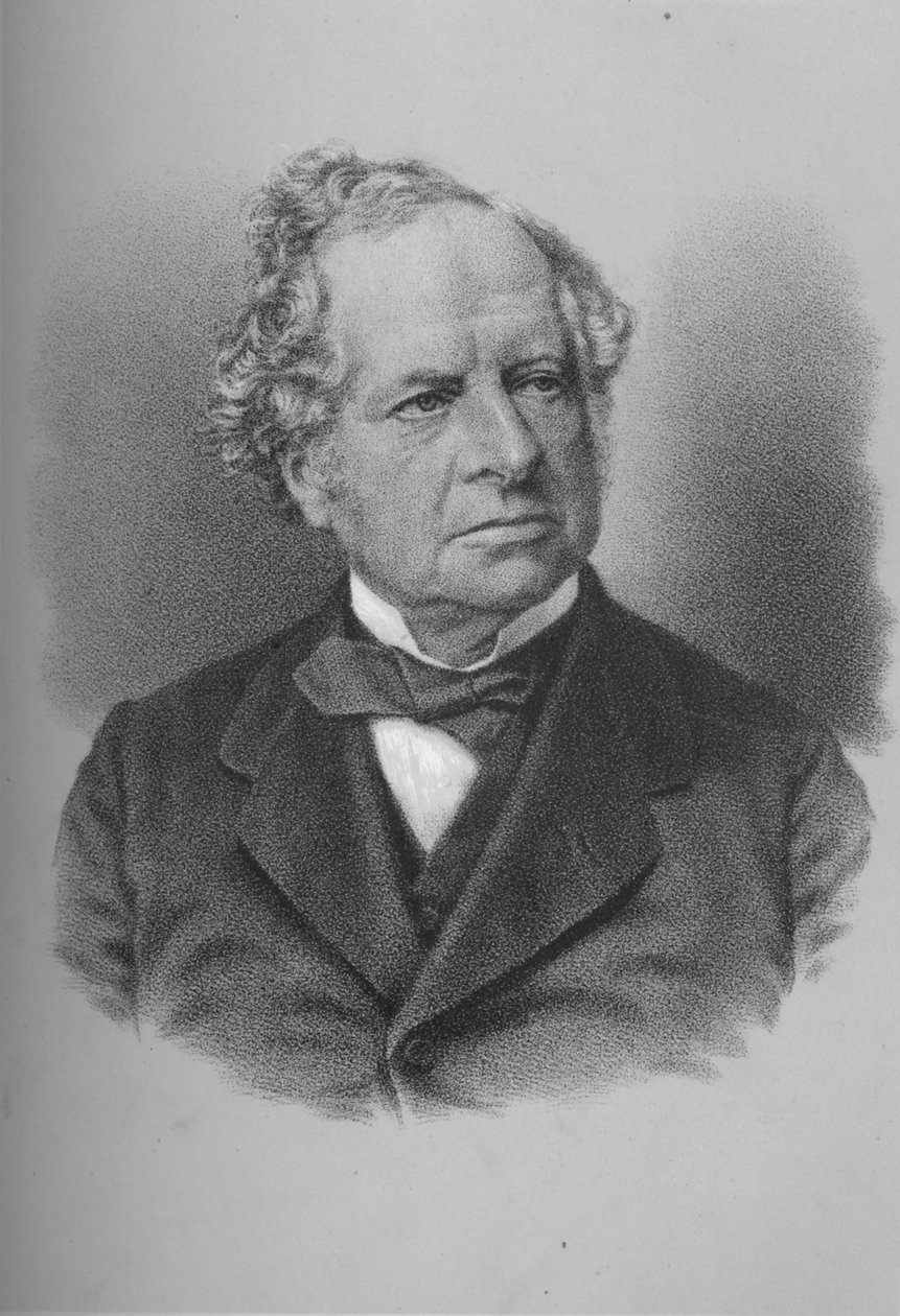 Granville George Leveson-Gower, 2. Earl Granville, britischer Politiker, um 1870er 1883 von Unbekannt