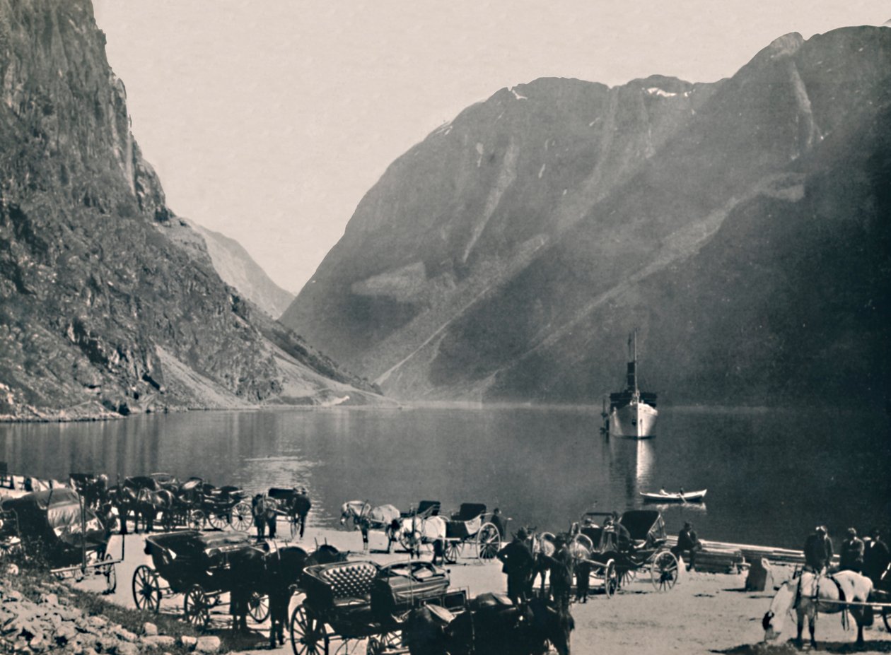 Gudvangen, Naeroyfjord, 1914 von Unbekannt
