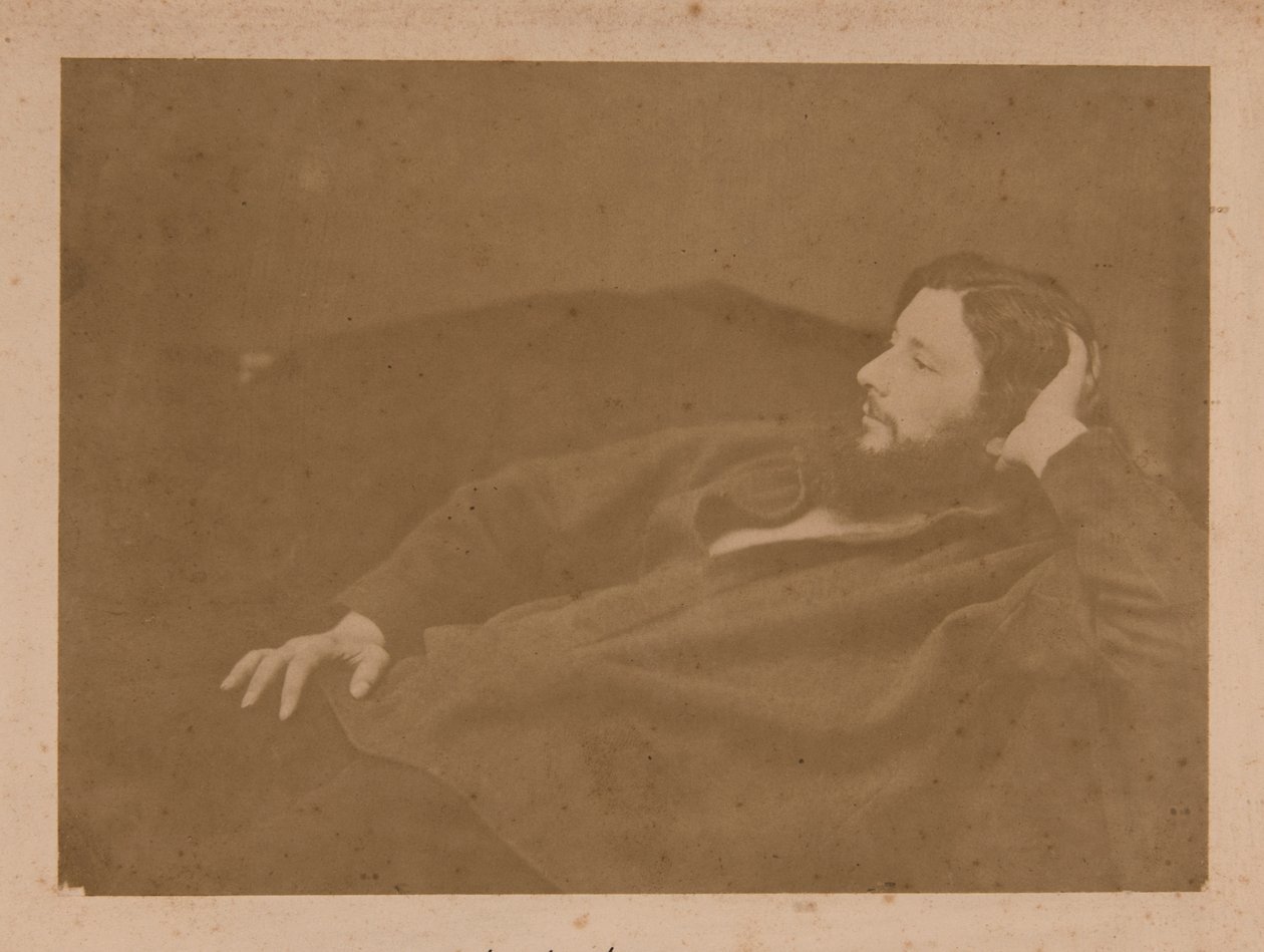 Gustave Courbet, ca. 1865 von Unbekannt