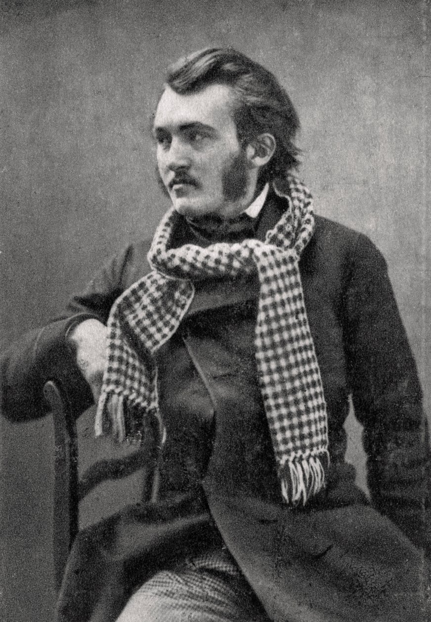 Gustave Doré, französischer Künstler, Graveur und Illustrator, 1863 von Unbekannt