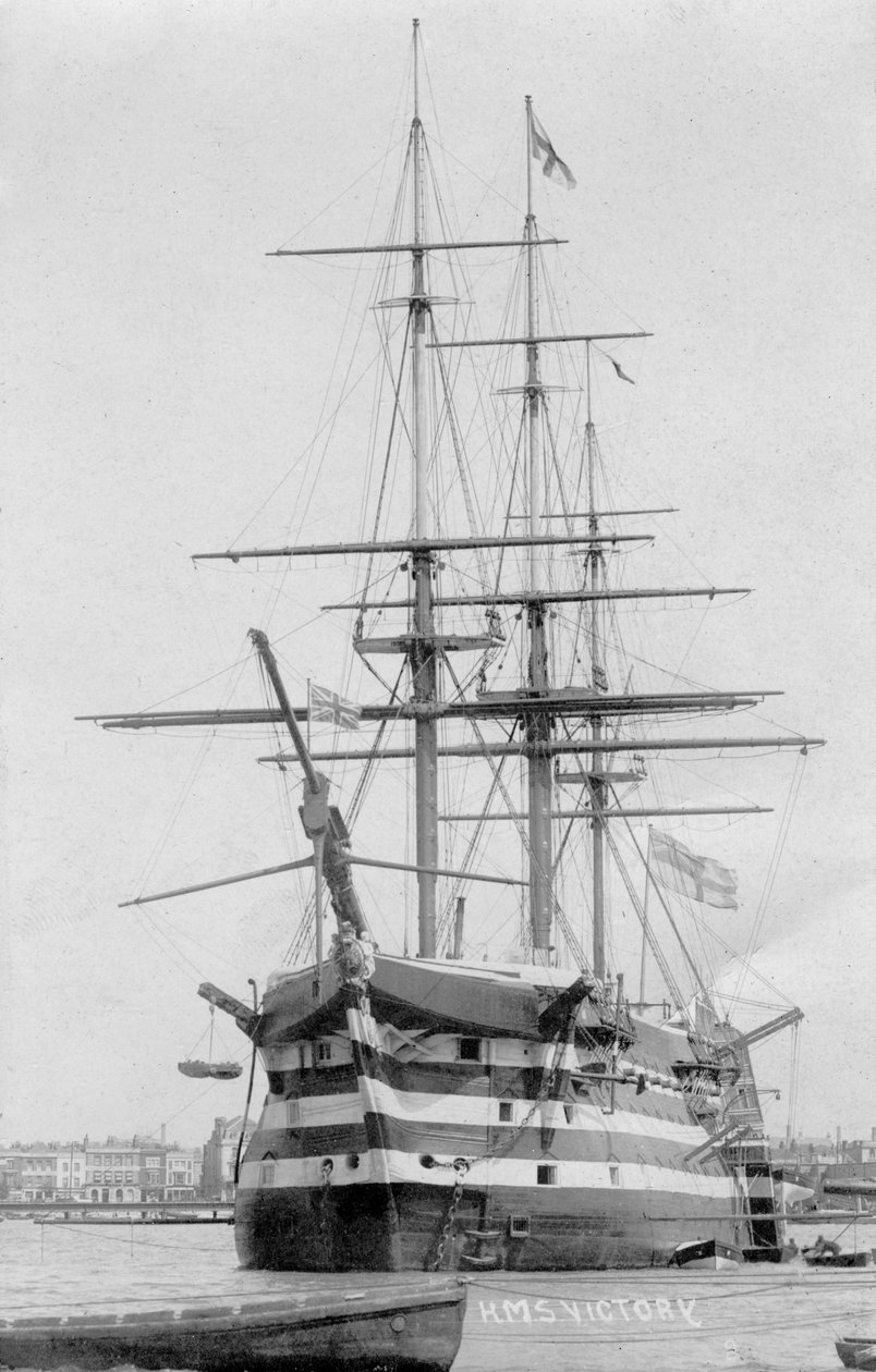 HMS Victory, Portsmouth, Hampshire, 20. Jahrhundert von Unbekannt