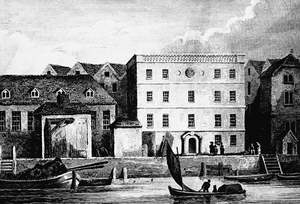 Hauptquartier der Hanse-Kaufleute oder Esterlings in London, 1667 von Unbekannt