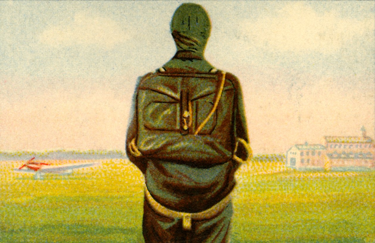 Heinecke-Fallschirm, um 1918, 1932 von Unbekannt