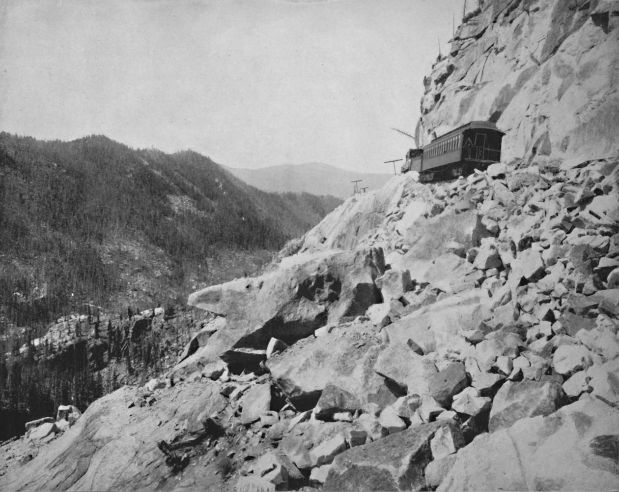 Hellgate, in Colorado, 19. Jahrhundert von Unbekannt