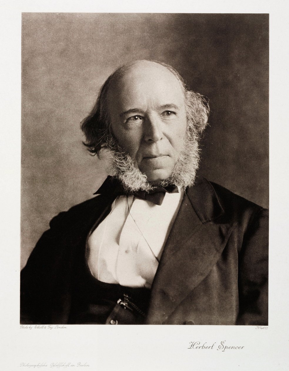 Herbert Spencer, englischer Sozialphilosoph von Unbekannt