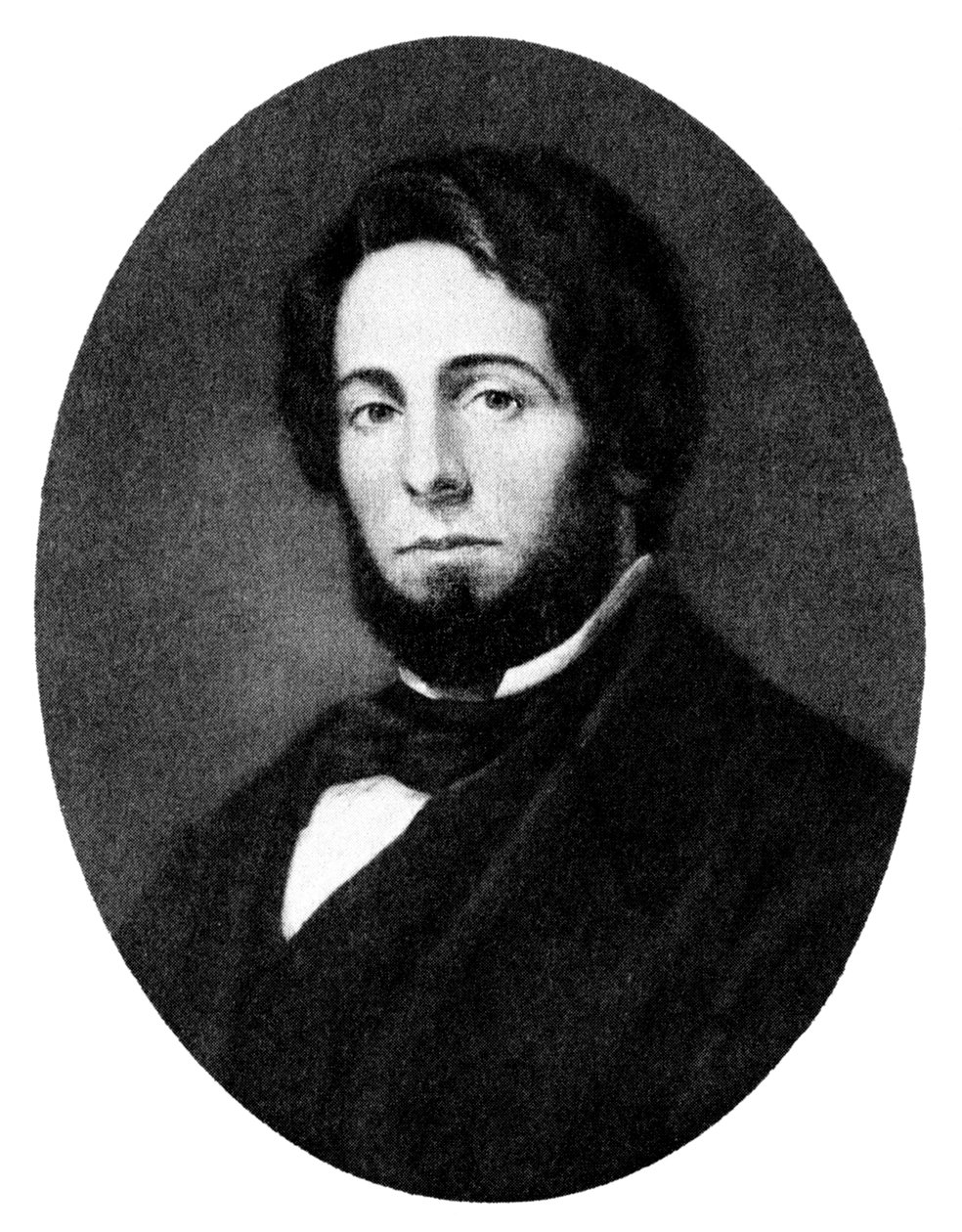 Herman Melville, amerikanischer Autor, 19. Jahrhundert von Unbekannt