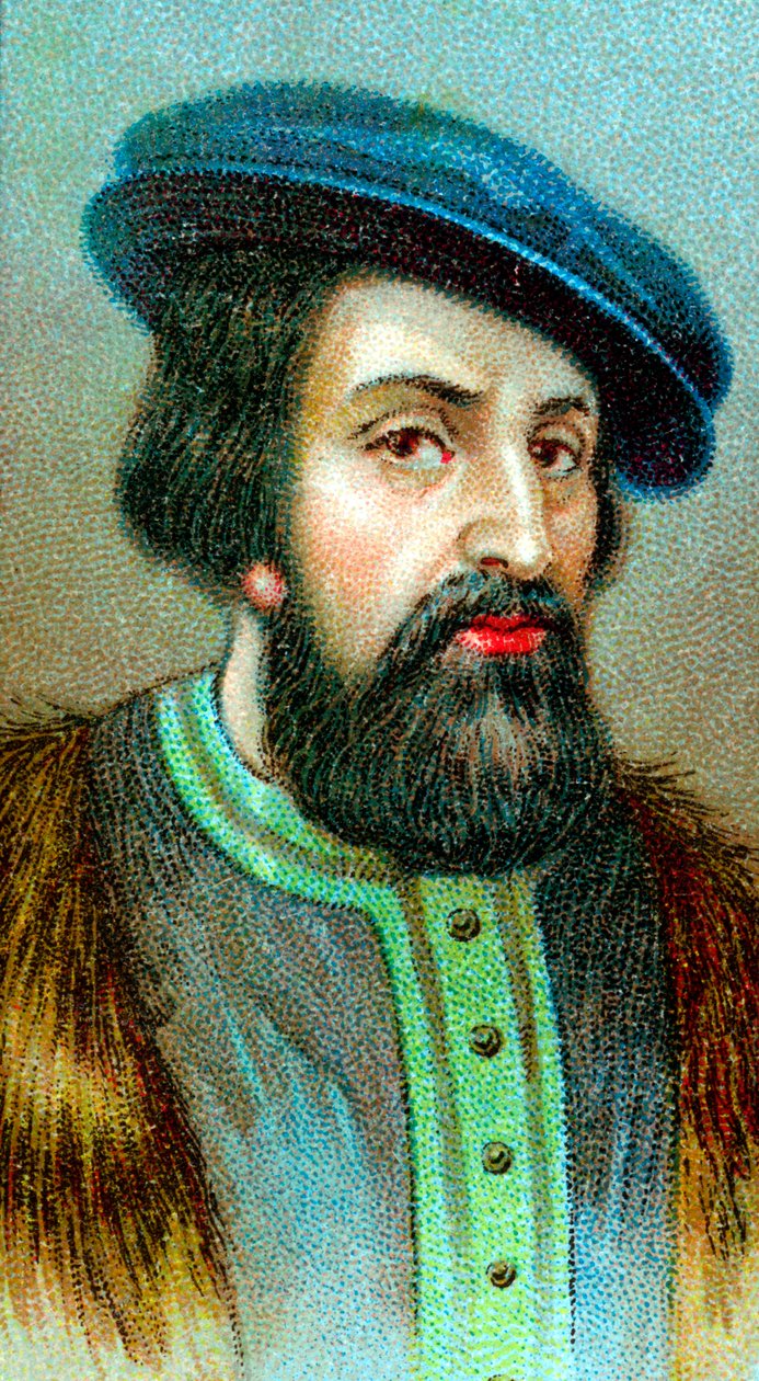 Hernan Cortes 1485-1547, spanischer Eroberer, der Mexiko eroberte von Unbekannt