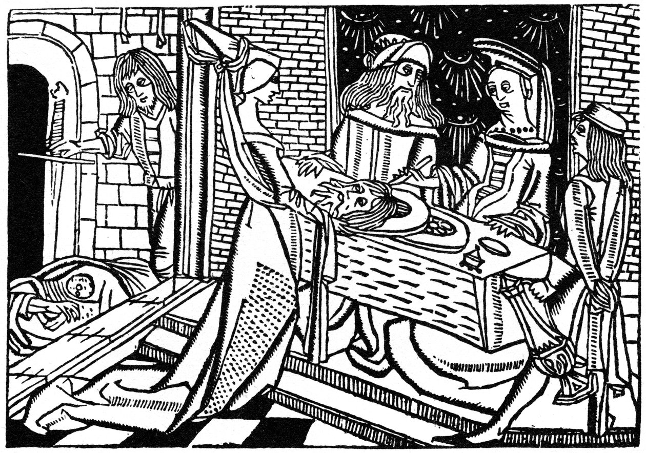 Herodias mit dem Kopf von Johannes dem Täufer, 1488, 1964 von Unbekannt