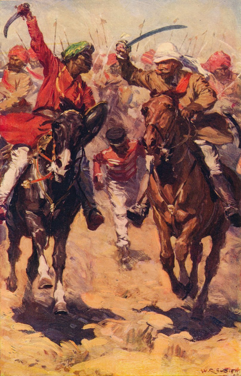 Hodson in Rohtak, 1857 ca. 1912 von Unbekannt