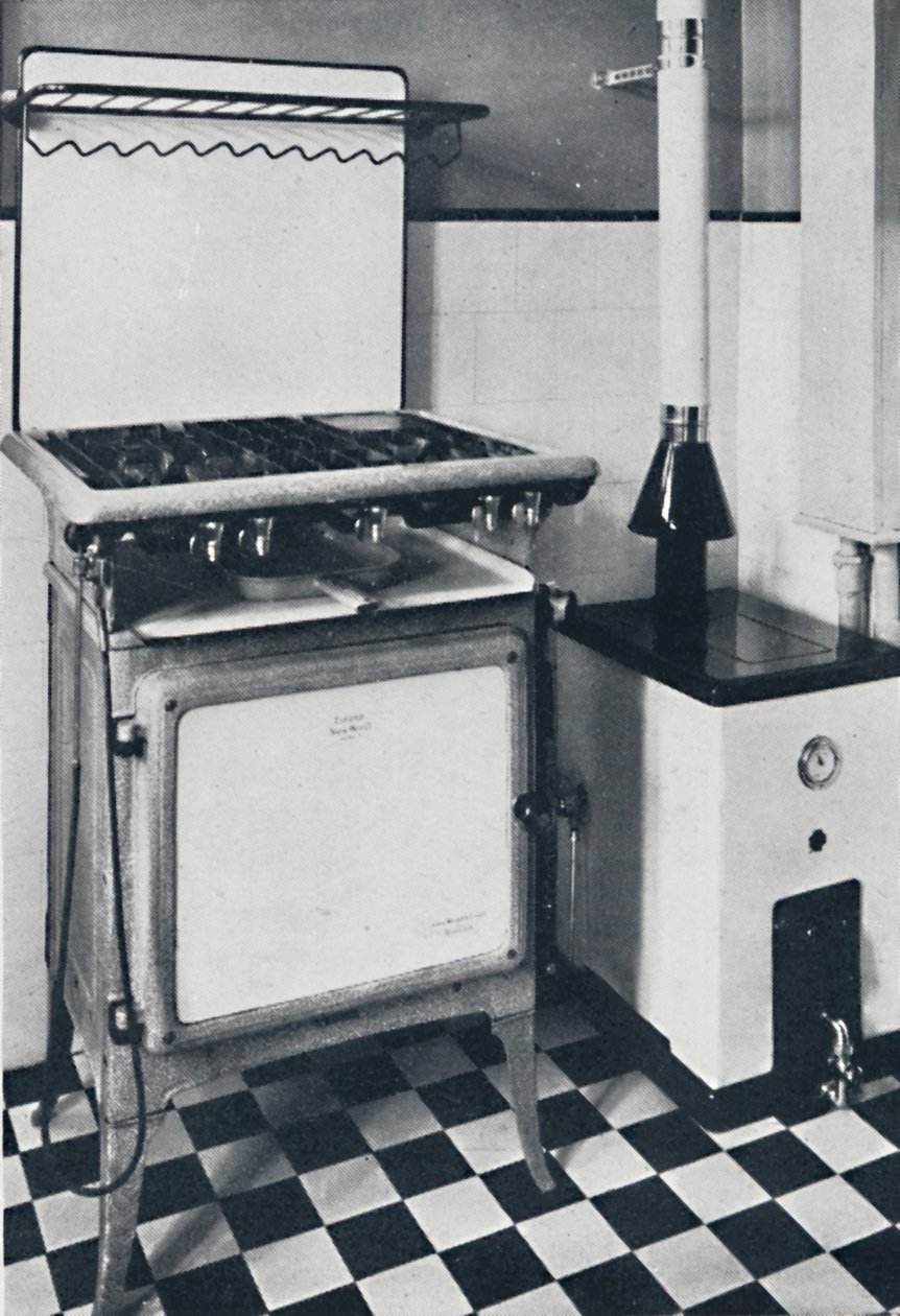 Ideal Boilers & Radiators Ltd. - In Schwarz-Weiß oder graumeliert, dieser Gasboiler ist glasiert von Unbekannt