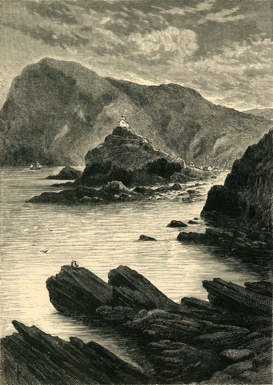 Ilfracombe - Blick von den Felsen an der Basis des Capstone, 1898 von Unbekannt