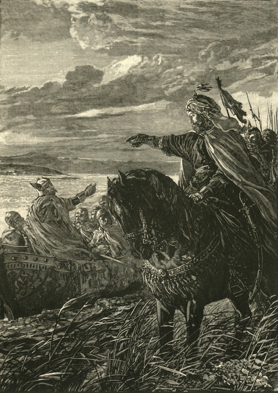 Interview zwischen Johannes Zimisces und Sviatoslaf, 969 n. Chr., 1890 von Unbekannt