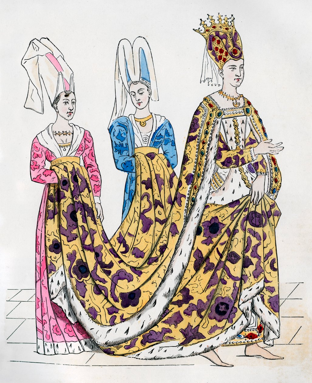 Isabeau von Bayern, Königin von Karl VI. von Frankreich, 1385 1882-1884 von Unbekannt