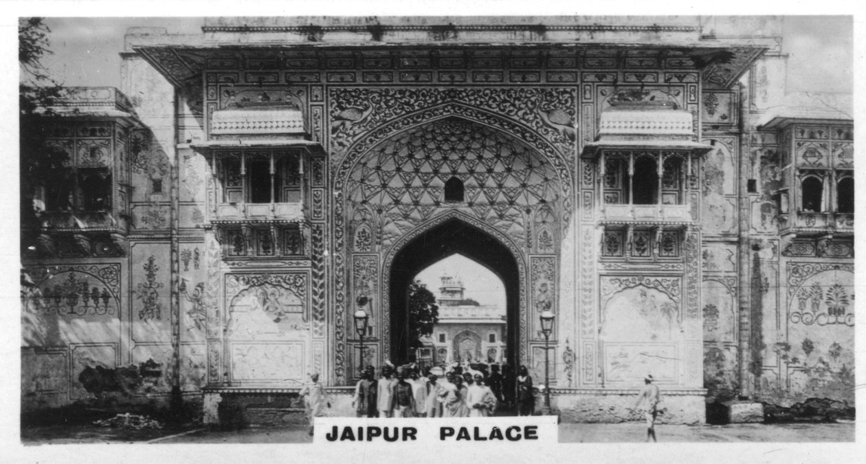 Jaipur-Palast, Indien, ca. 1925 von Unbekannt