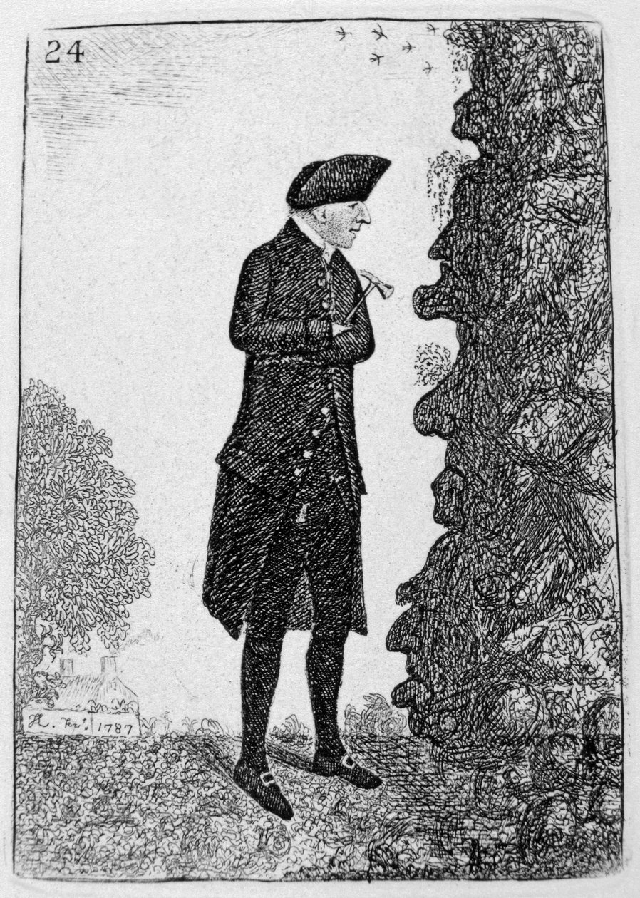 James Hutton, schottischer Geologe, 1787 1877 von Unbekannt