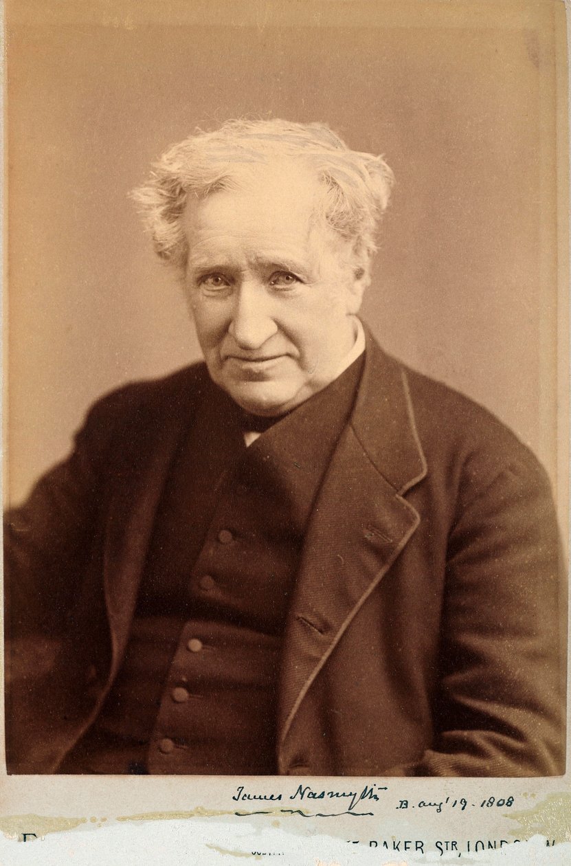 James Nasmyth, schottischer Maschinenbauingenieur und Erfinder, ca. 1870er von Unbekannt