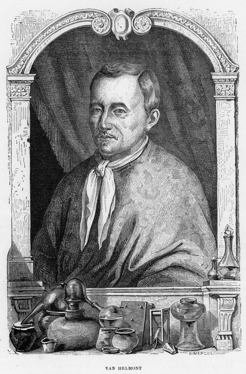 Jean Baptiste von Helmont, belgischer Arzt und Chemiker, 1870 von Unbekannt
