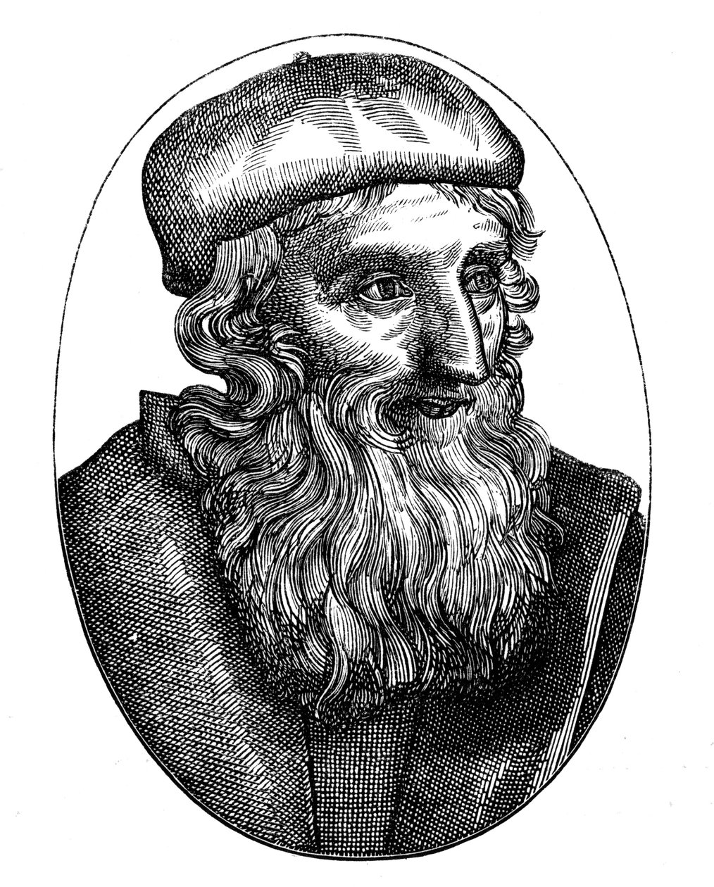 John Wycliffe, englischer Religionsreformer des 14. Jahrhunderts, 16. Jahrhundert von Unbekannt