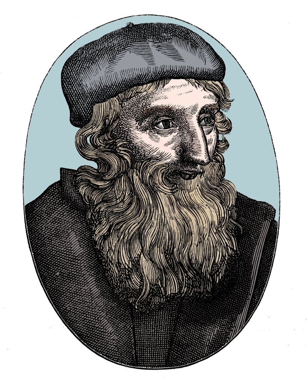 John Wycliffe, englischer Religionsreformer des 14. Jahrhunderts, 16. Jahrhundert von Unbekannt