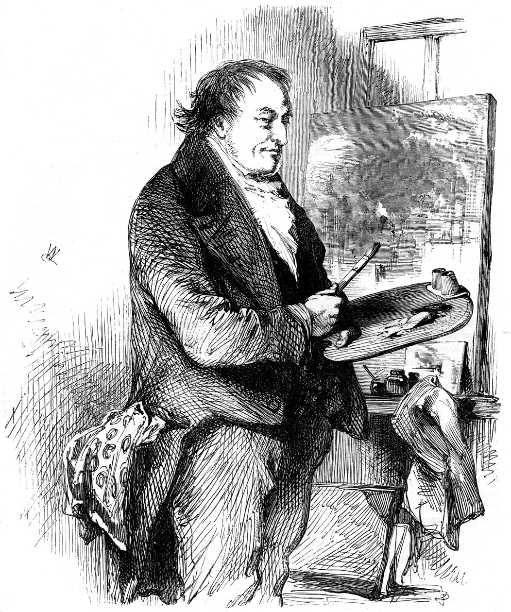 Joseph Mallord William Turner, englischer Künstler, 1891 von Unbekannt