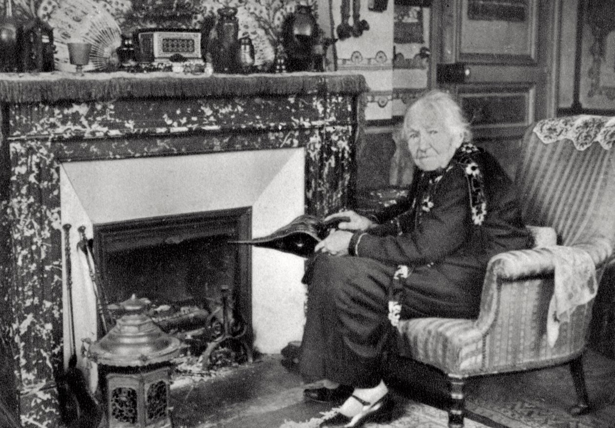 Juliette Adam, französische Autorin und Feministin, 1929 von Unbekannt