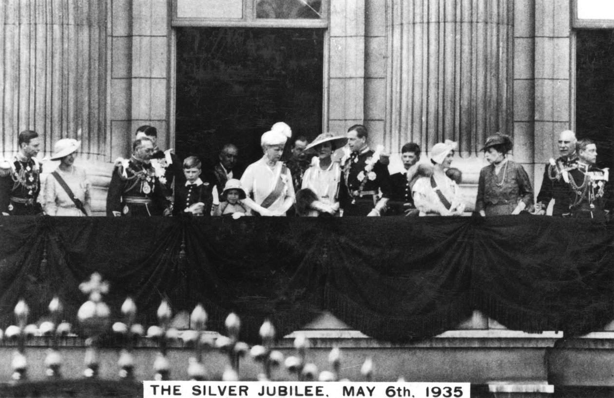 Silbernes Jubiläum von König Georg V., London, 6. Mai 1935 von Unbekannt