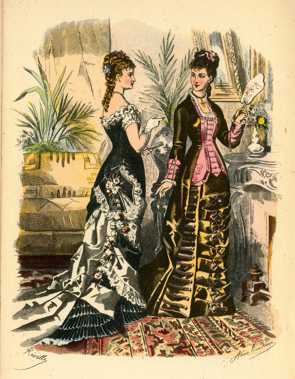 La Mode Illustrée, 1878, 1943 von Unbekannt