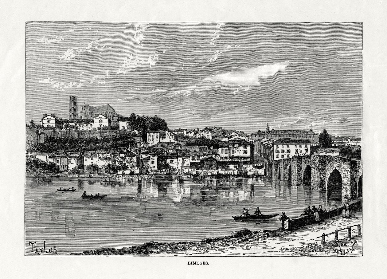 Limoges, Frankreich, 1879 von Unbekannt