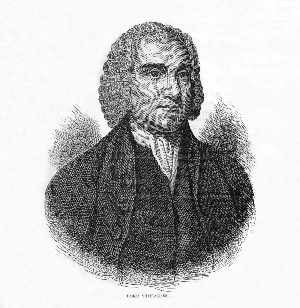 Lord Thurlow, britischer Anwalt und Tory-Politiker, ca. 1800 von Unbekannt