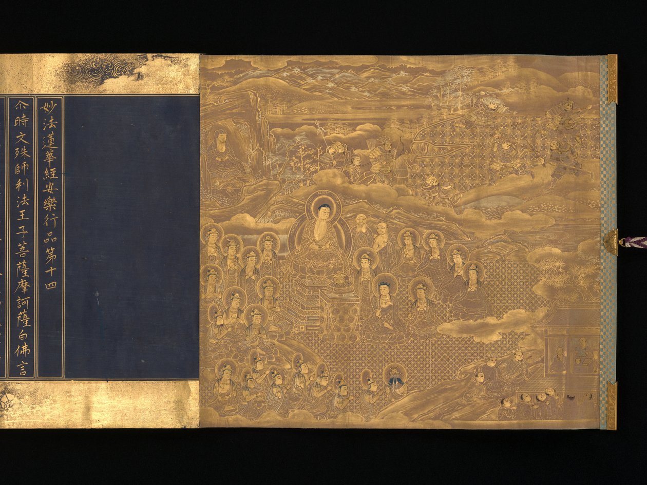 Lotus-Sutra, Kapitel 12 und 14 von Unbekannt