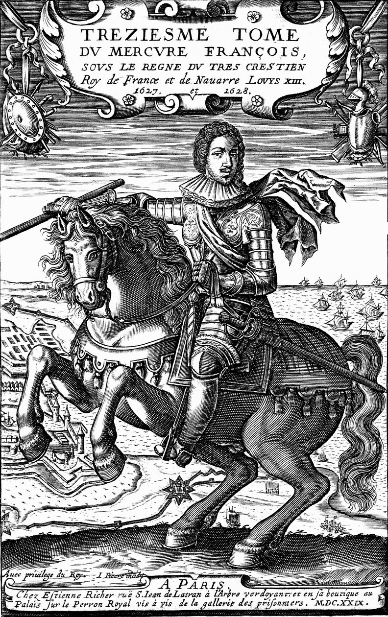 Ludwig XIII. von Frankreich, 1629 von Unbekannt