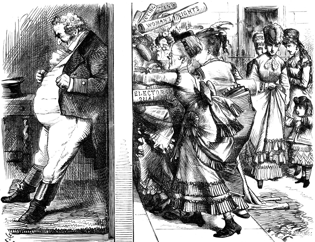 Lydia Ernestine Becker 1827-1890, britische Verfechterin des Frauenwahlrechts, 1870 von Unbekannt