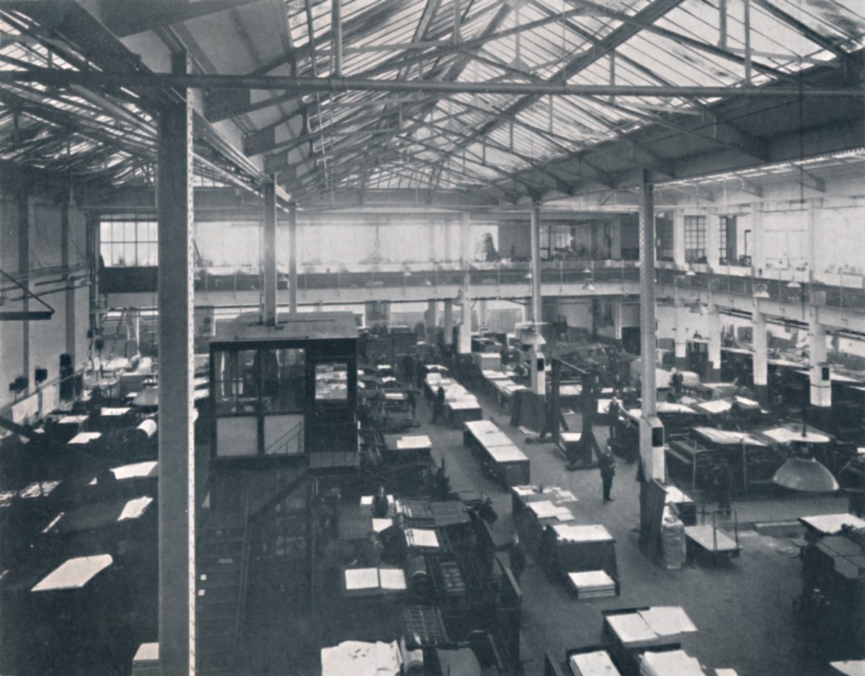 Maschinenhalle, 1916 von Unbekannt