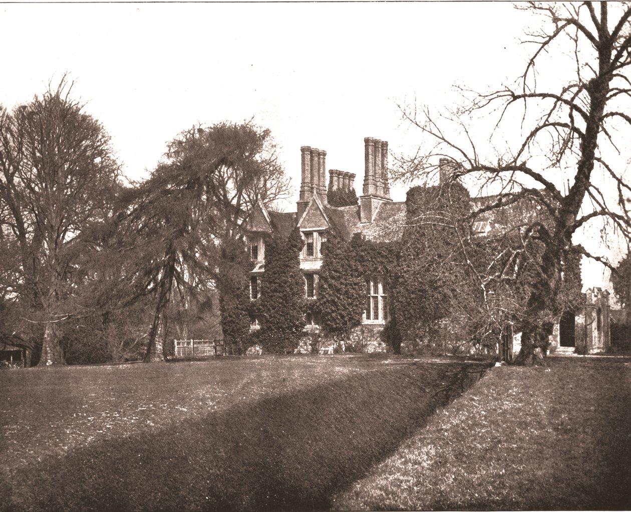 Herrenhaus, Stoke Poges, Buckinghamshire, 1894 von Unbekannt