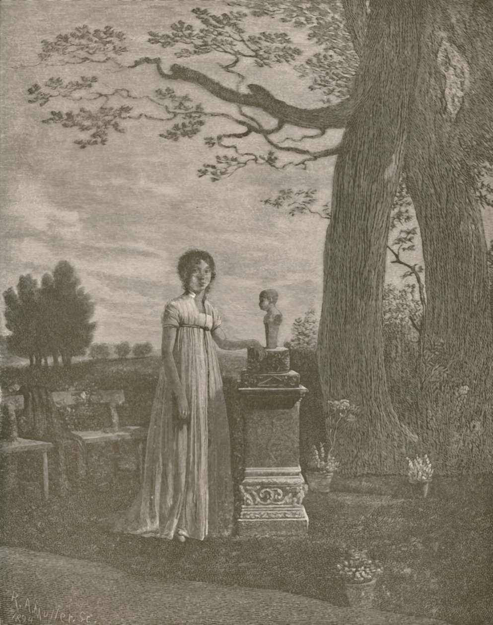 Marie-Julie Clary, Ehefrau von Joseph Bonaparte, Königin von Spanien, ca. 1806-1808, 1896 von Unbekannt