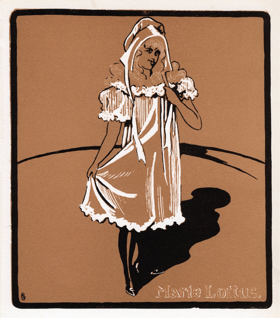 Marie Loftus, 1857-1940, schottischer Music-Hall-Star, spätes 19. Jahrhundert von Unbekannt