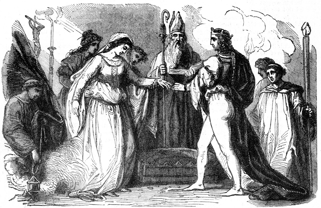 Heirat von Heinrich I. von England und Matilda von Unbekannt
