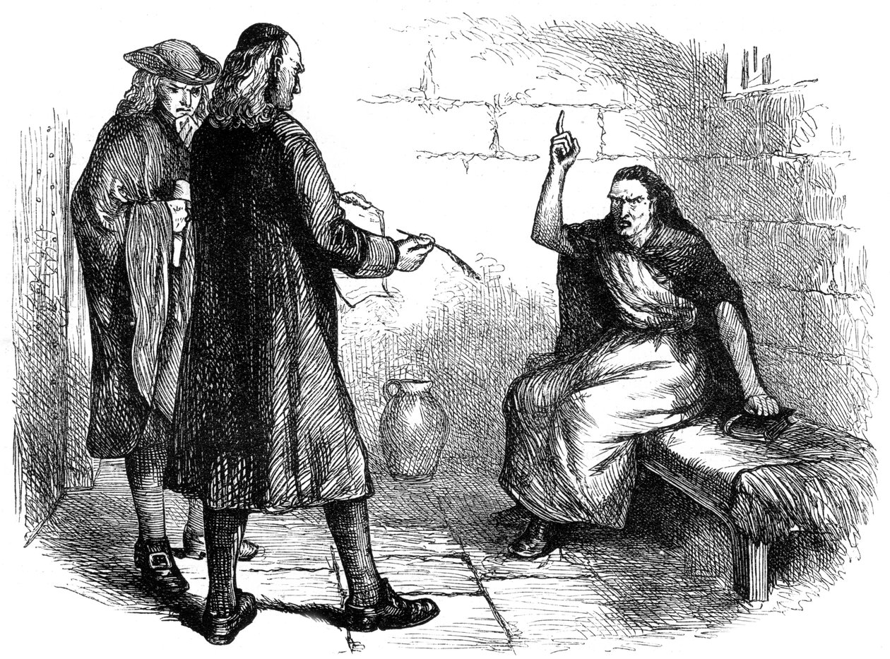 Martha Corey und ihre Ankläger, Salem, Massachusetts, ca. 1692 ca. 1880 von Unbekannt