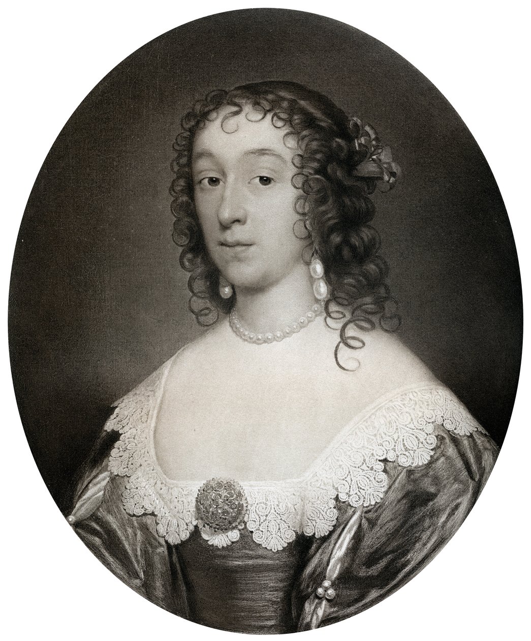 Mary Cromwell, Gräfin Fauconberg, dritte Tochter von Oliver Cromwell, 17. Jahrhundert, 1899 von Unbekannt