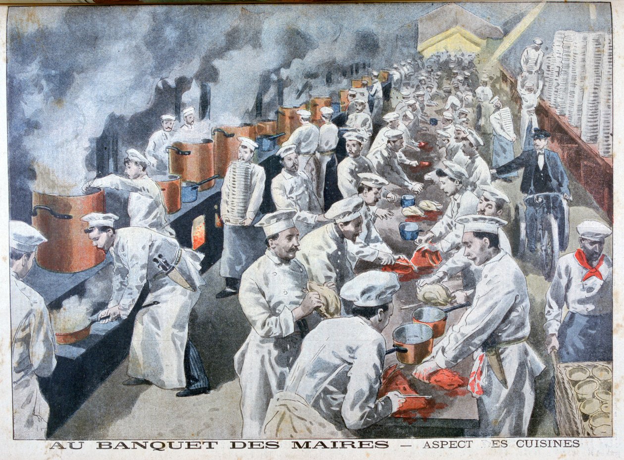 Bürgermeisterbankett, Paris, 1900 von Unbekannt